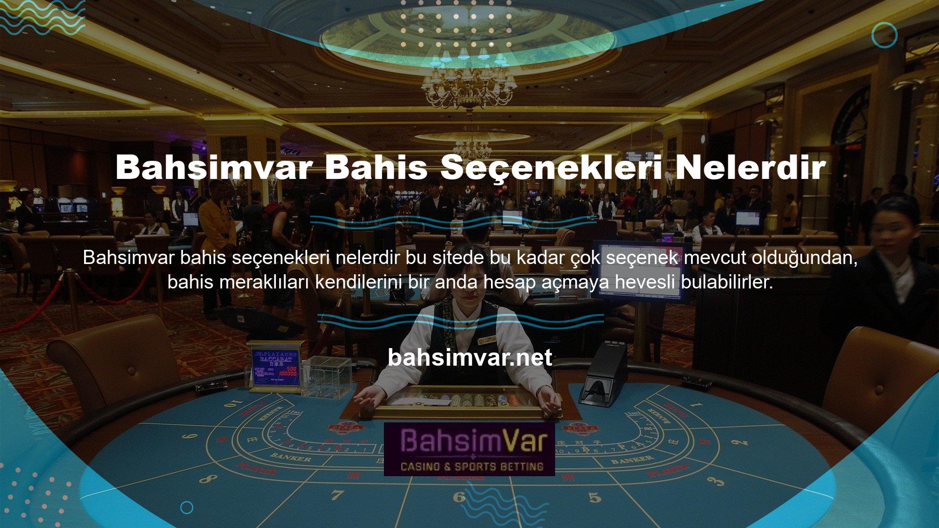 Casino endüstrisindeki meraklılar, Casino kazançlarında ani bir artışla karşılaştıklarında, bir Bahsimvar hesabı açmanın tavsiye edilip edilmeyeceği üzerinde düşünerek durumu değerlendirirler